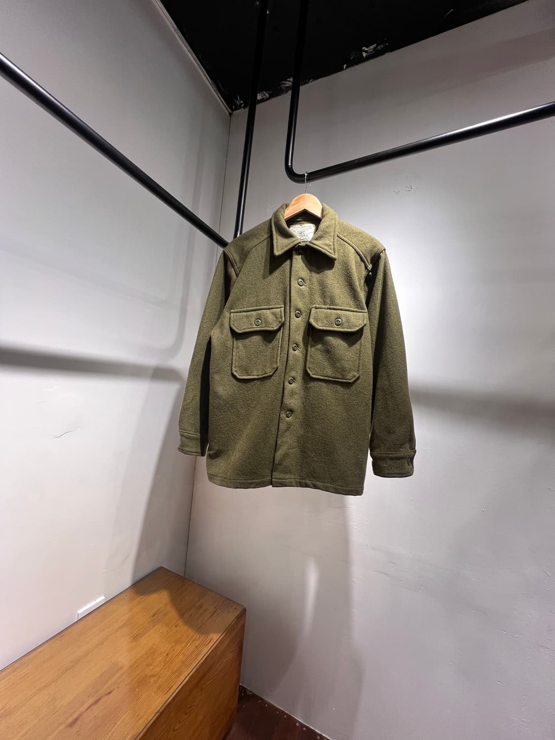 70~80’s Canadian Military Wool Shirt 상품이미지1