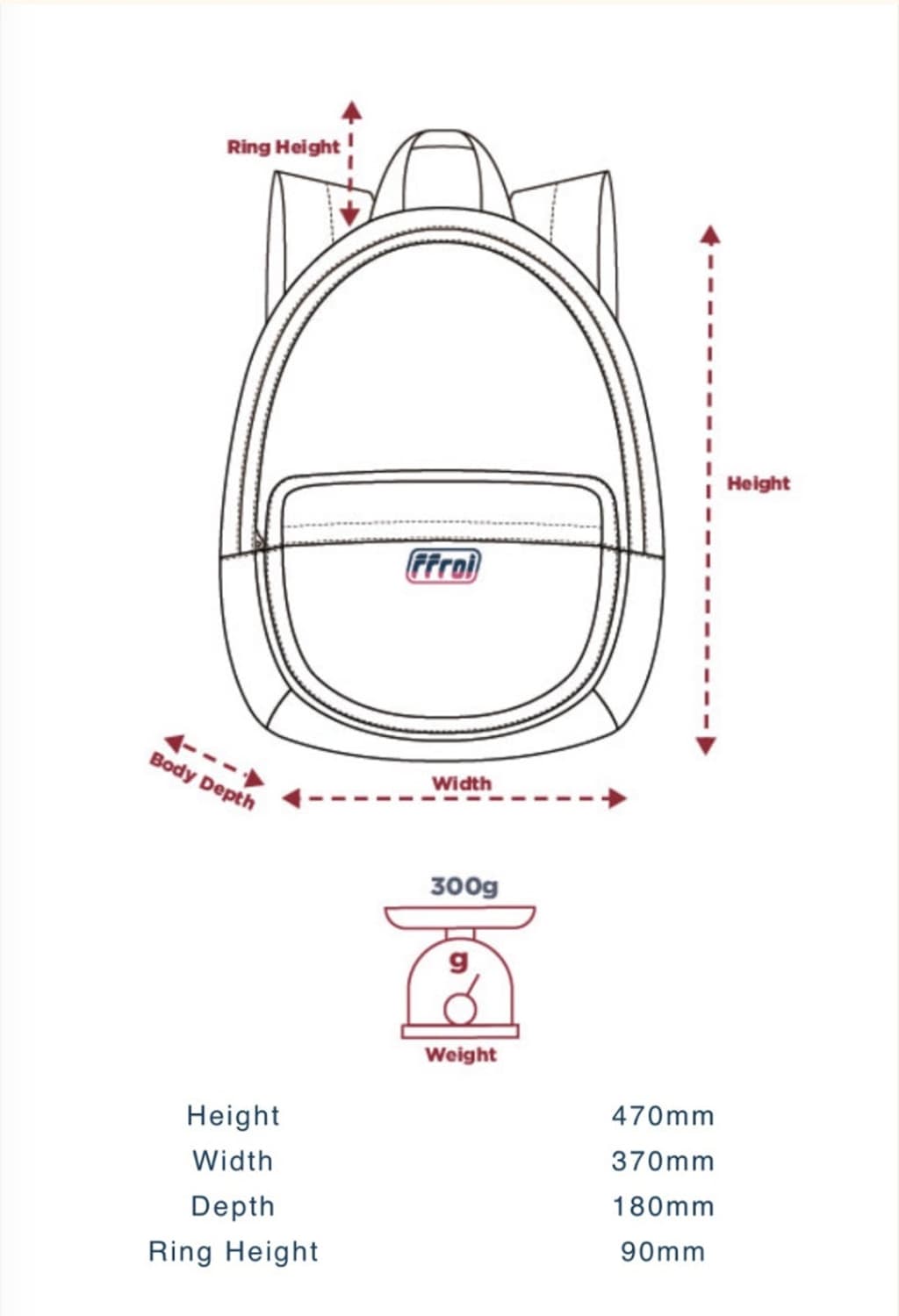 ffroi 프루아 백팩 상품이미지6