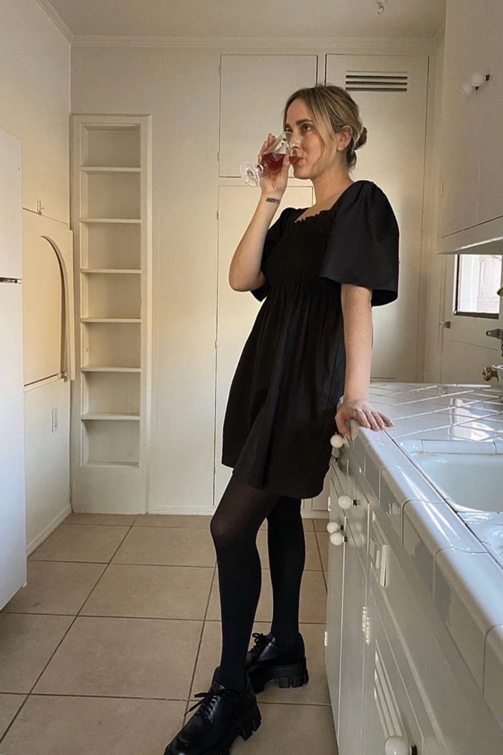Lisa Says Gah cotton satin toni dress 상품이미지2