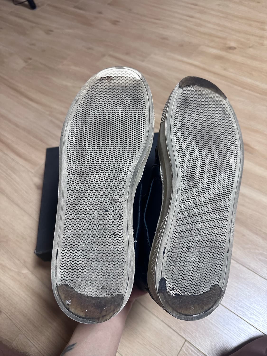 피에르 하디 가죽 하이탑 스니커즈 상품이미지6