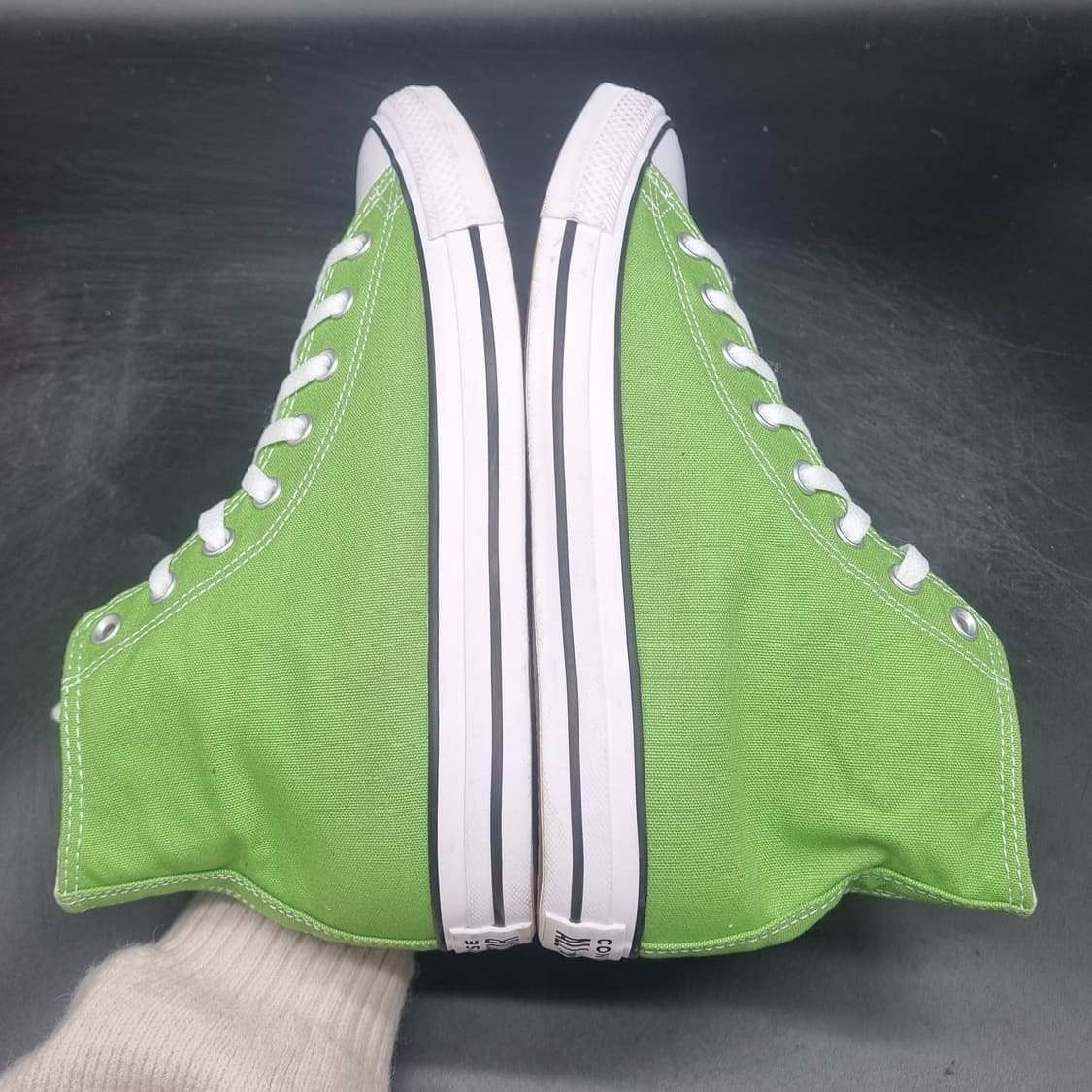 새상품 컨버스 척테일러 그린 하이탑280 상품이미지5