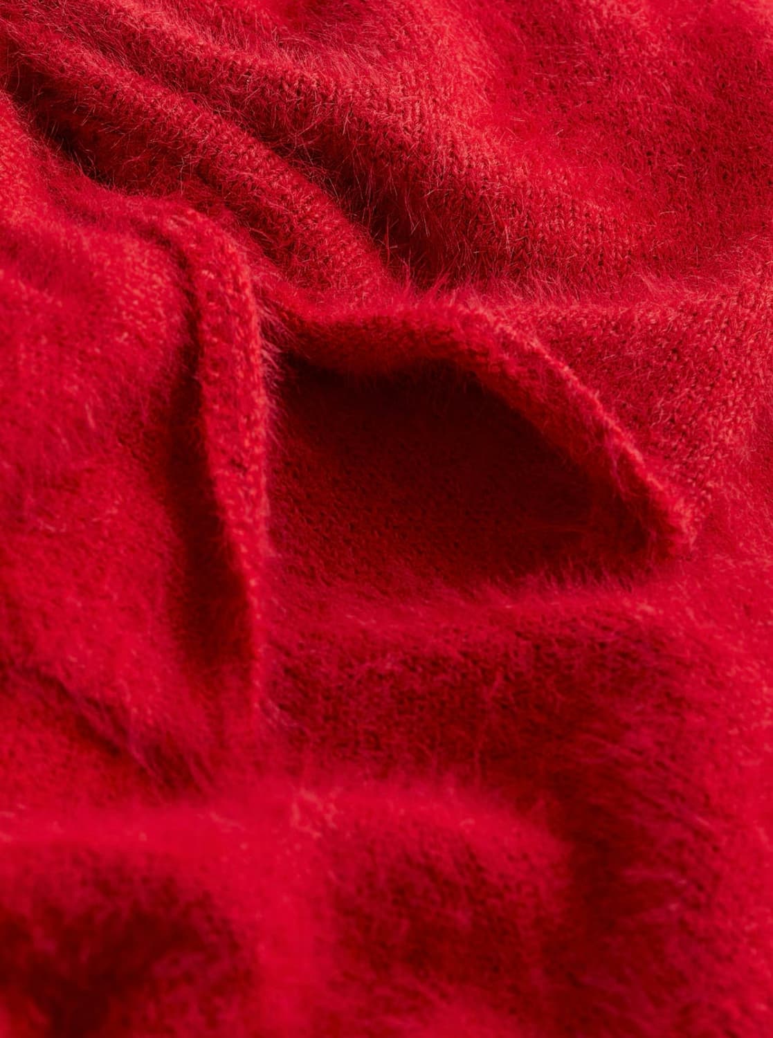 H&M 레드 리본 니트 상품이미지2