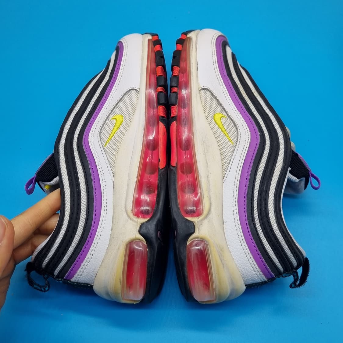 나이키 에어맥스97 브라이트 바이올렛 240 상품이미지5