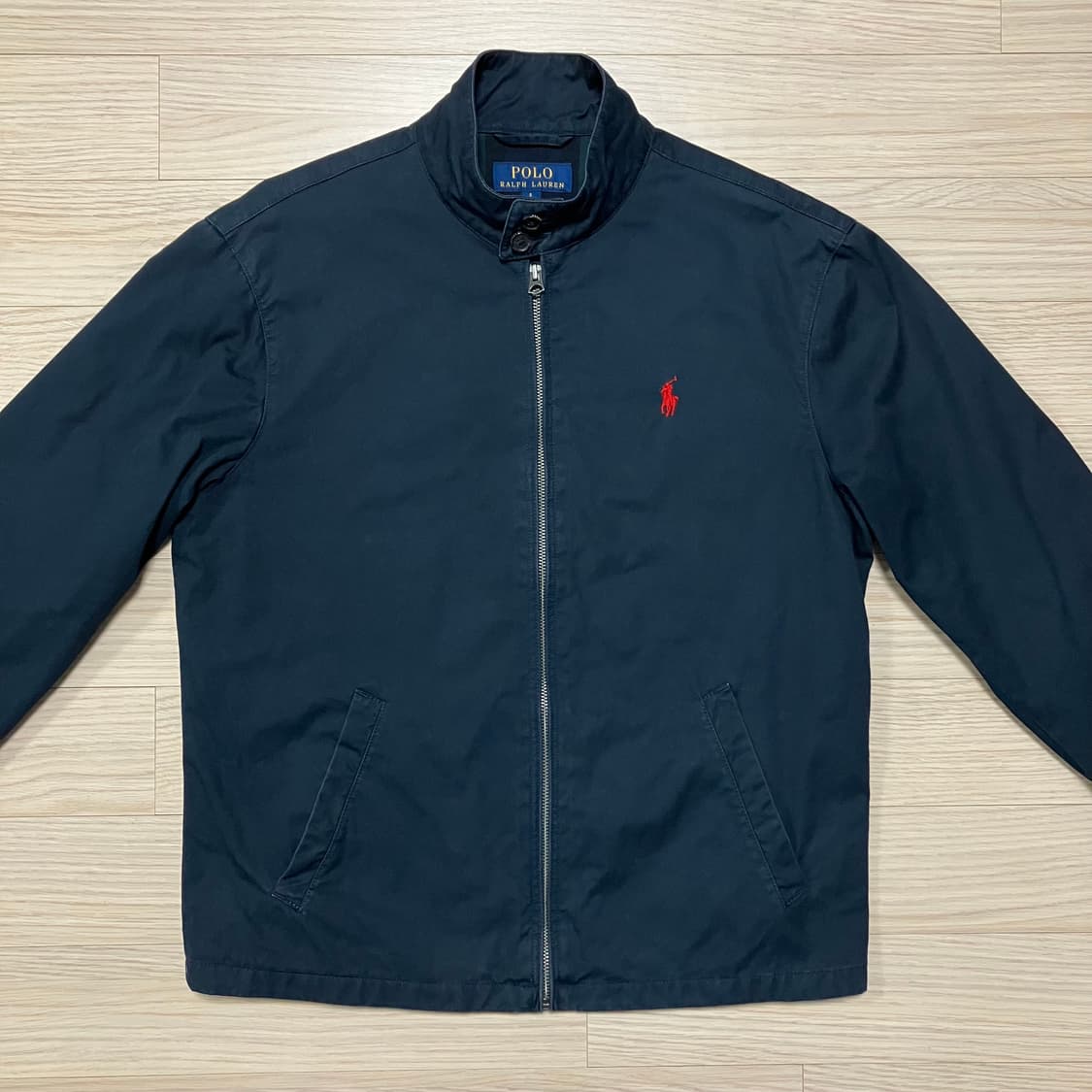 폴로 랄프로렌 베이포트 바라쿠타 해링턴 자켓 네이비 상품이미지2