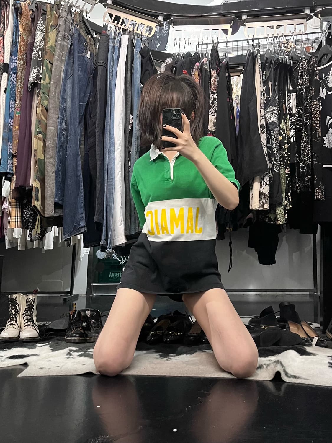 스투시 배색라인 카라 반팔 상품이미지1