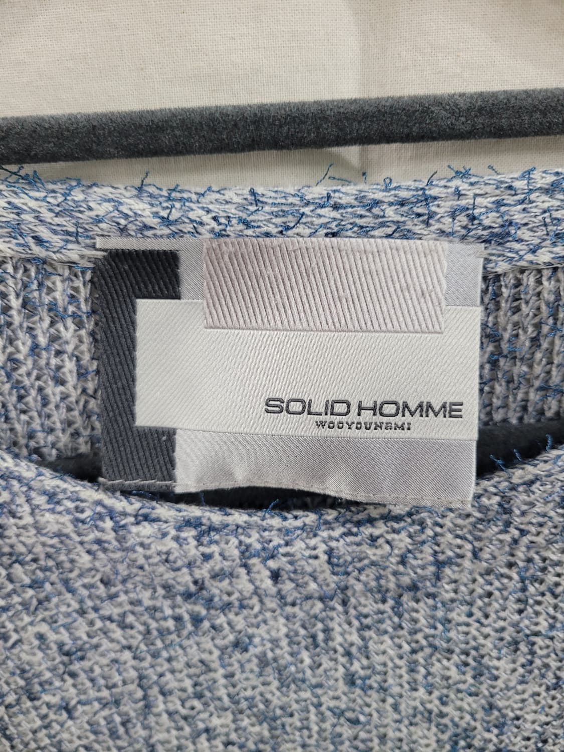 솔리드 옴므 우영미 SOLID HOMME 니트 L 상품이미지3
