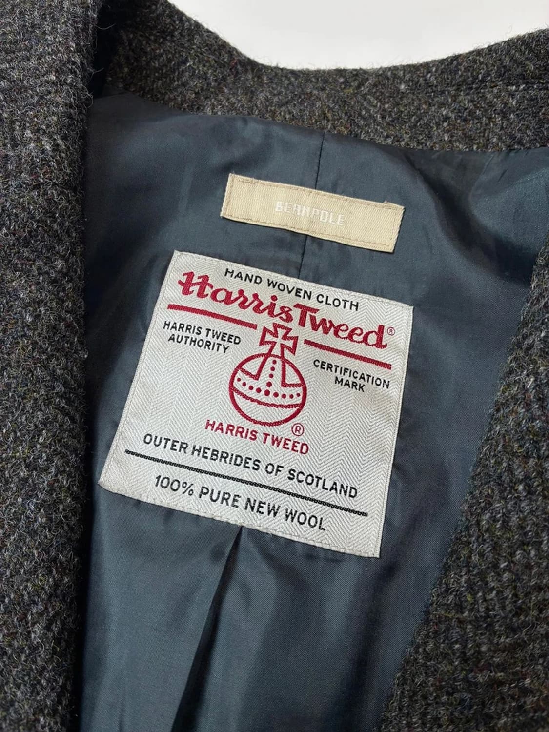 빈폴레이디 x 해리스트위드 21FW 헤링본 울 싱글 블레이저 PN5390 상품이미지6