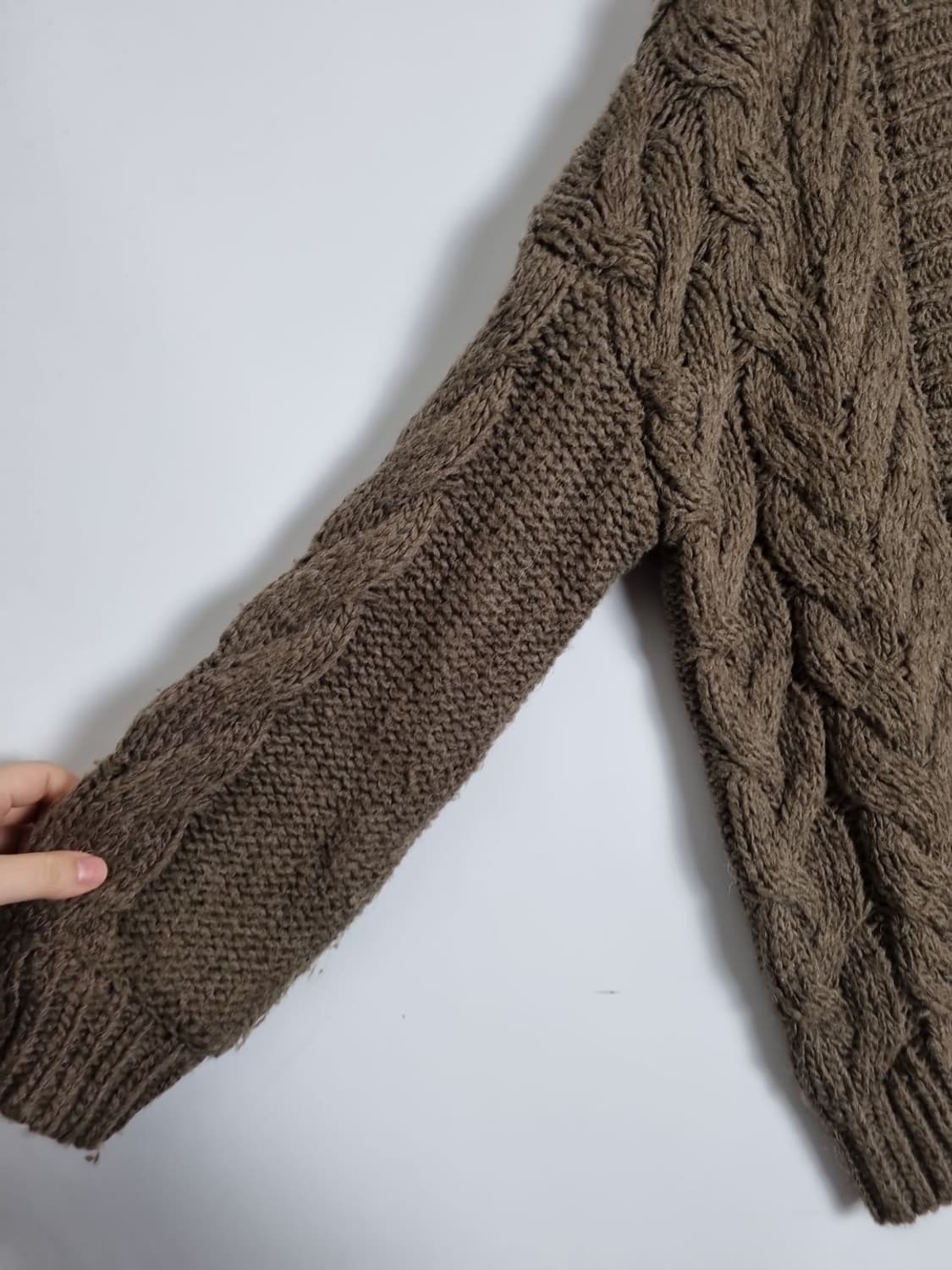 코엔 브라운 루즈핏 가디건  상품이미지6