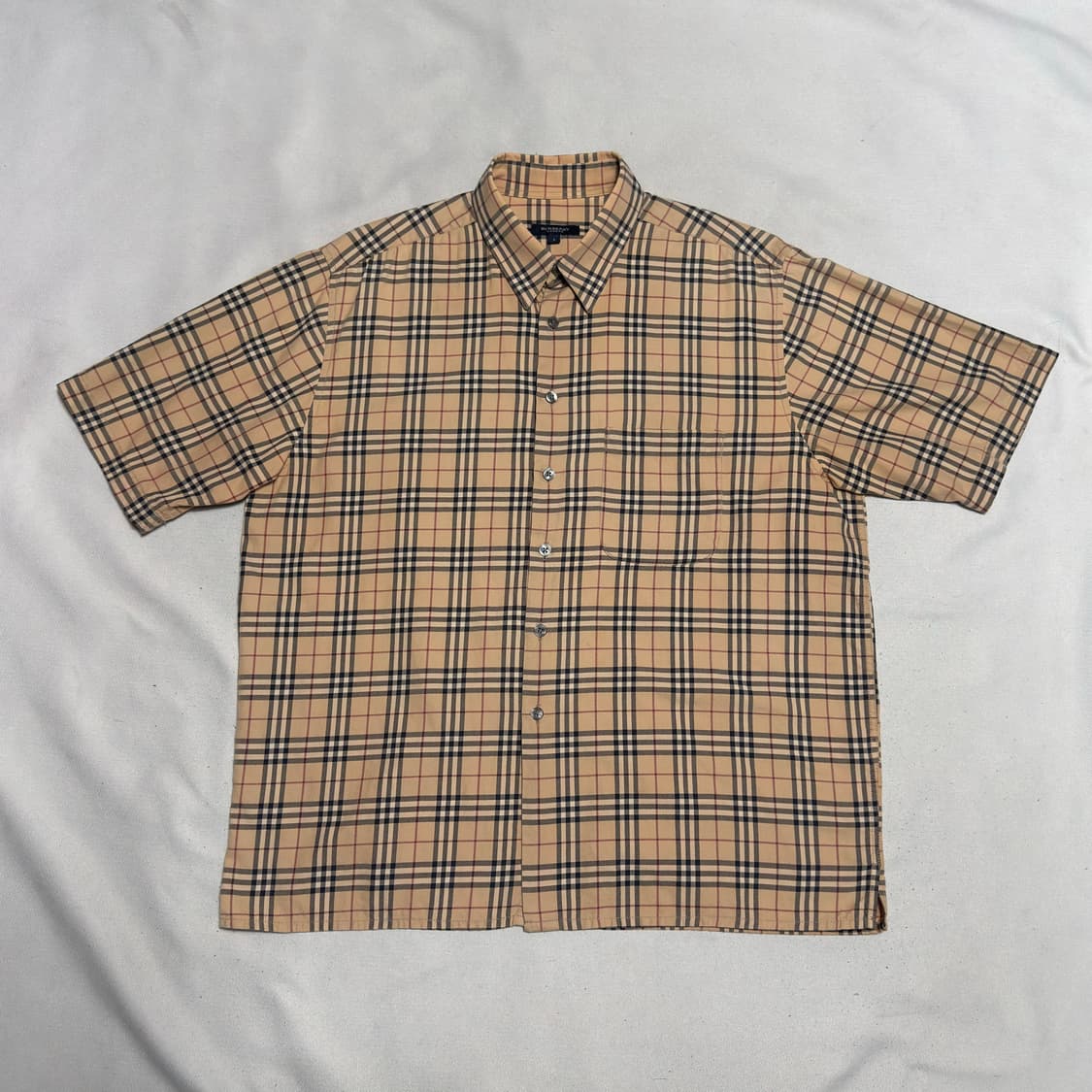 L 버버리 노바체크 반팔 셔츠 상품이미지2