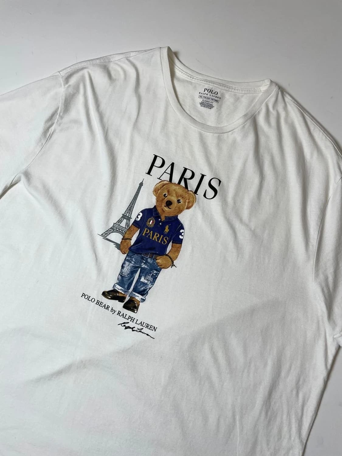 폴로 랄프로렌 파리 베어 코튼 반팔 티셔츠 PN9396 상품이미지2