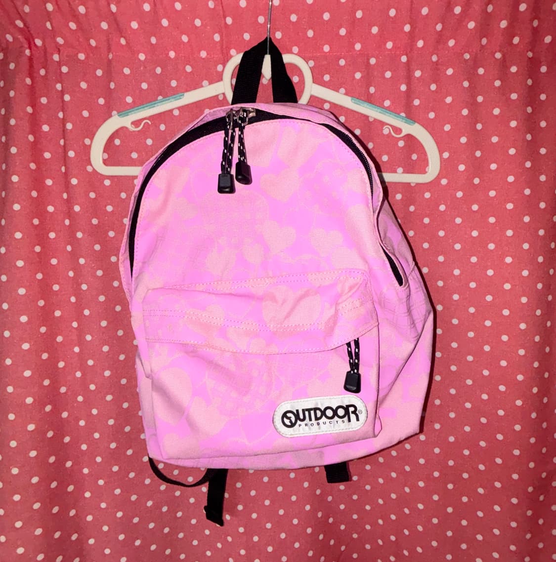 [OUTDOOR PRODUCTS]아웃도어 프로덕트 핑크 하트 백팩 상품이미지1