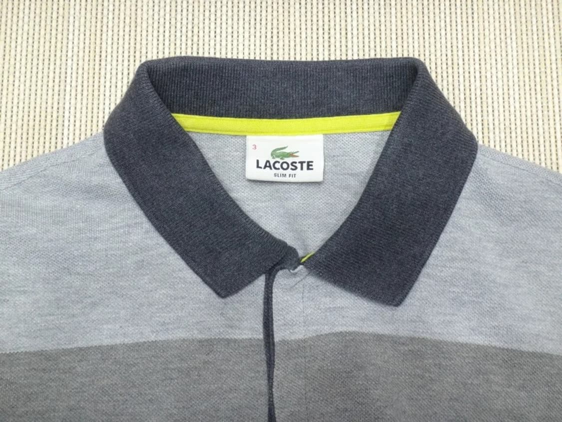(95) 라코스테 남성 블록패턴 카라 긴팔 티셔츠 상품이미지5