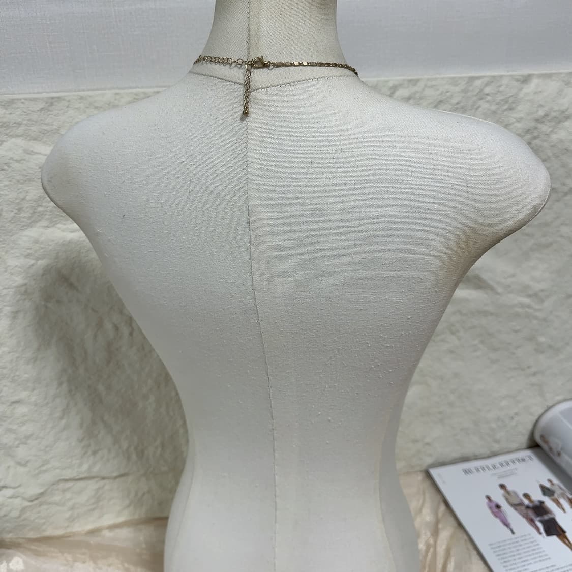 빈티지 말털 레오파드 목걸이 상품이미지3