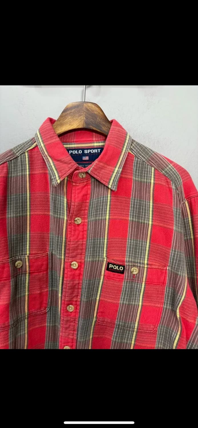 폴로 스포츠 포켓 코튼 셔츠 H1478 상품이미지3