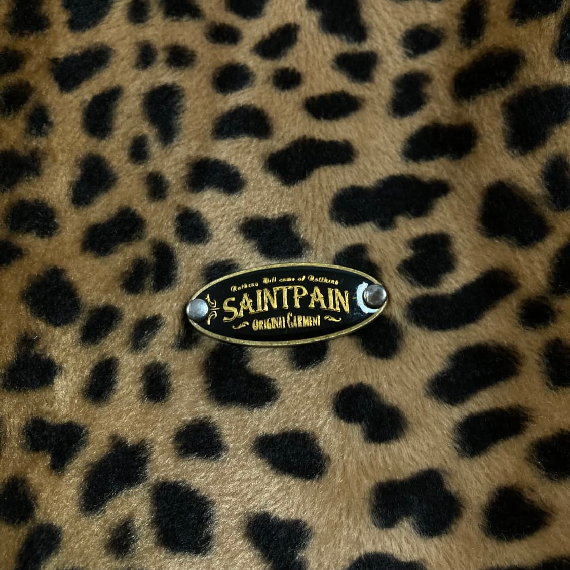 세인트페인 스몰 로고 레오파드 자켓 상품이미지2