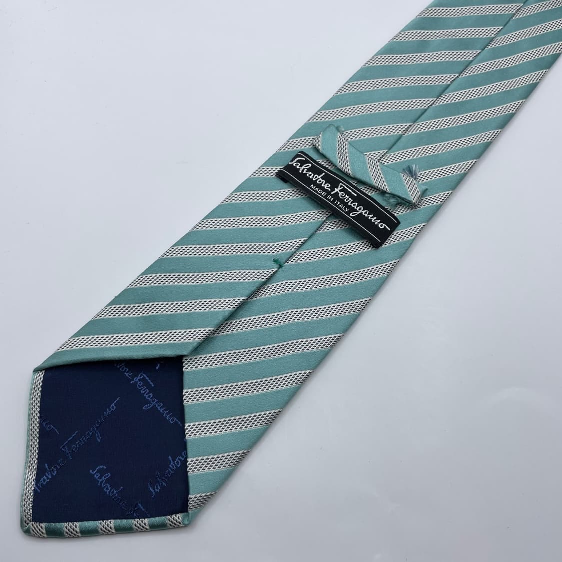 35) (Ferragamo) 살바토레페레가모 패턴 넥타이 상품이미지2