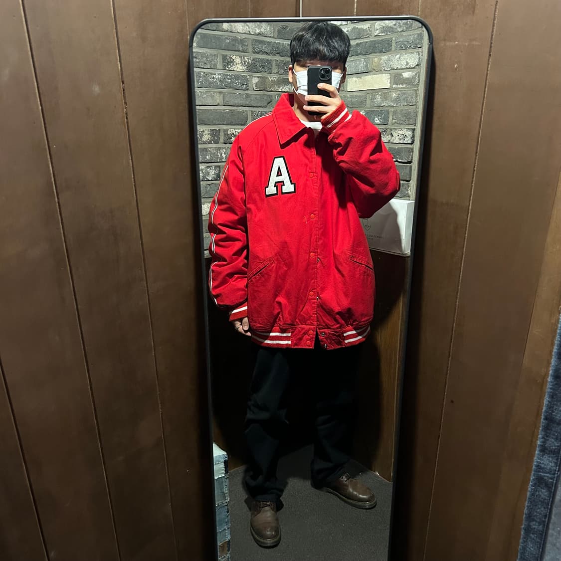 3XL) DELF 델프 애틀랜타 퀼팅 스타디움 바시티 자켓 상품이미지9