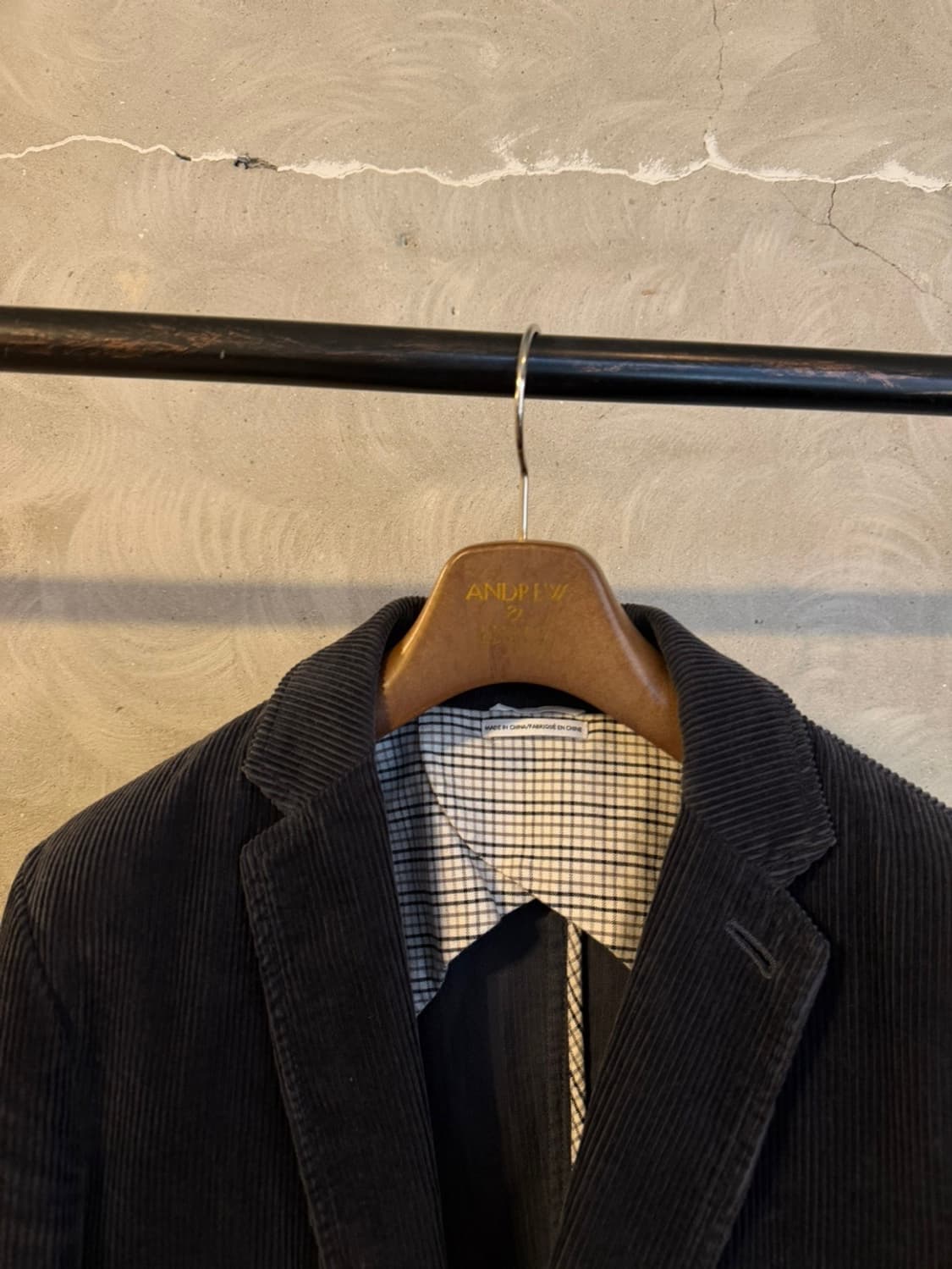 클럽모나코 코듀로이 자켓 남성 슬림100 상품이미지3