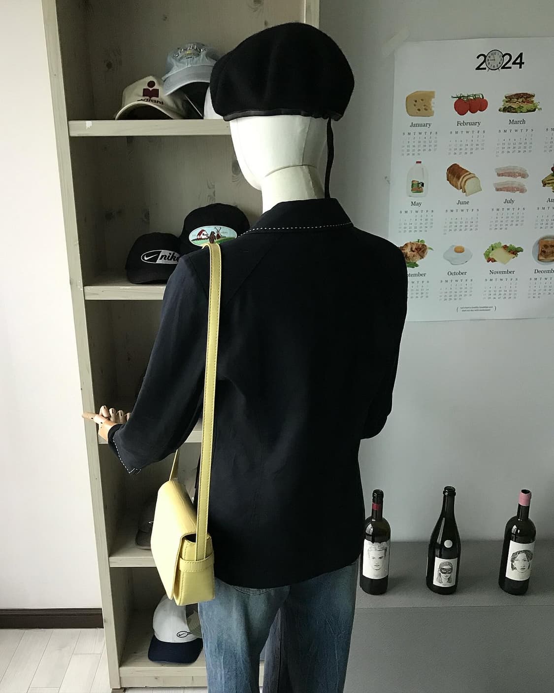꾸레쥬 스티치 리넨 자켓 상품이미지4