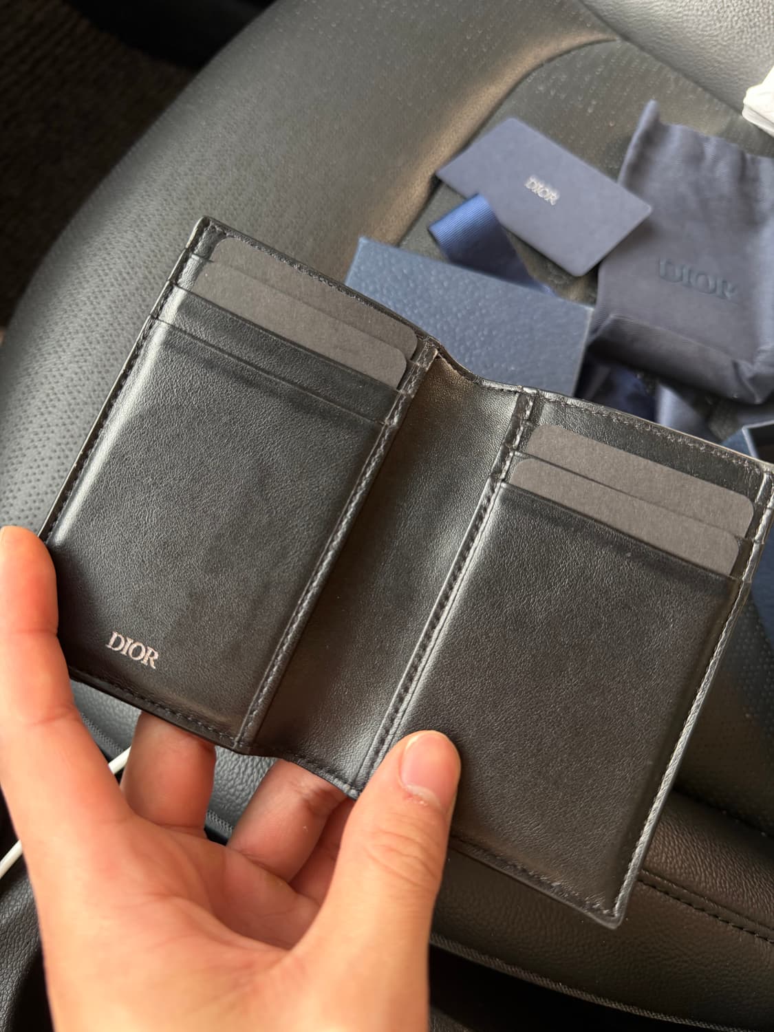 수수료포함 디올 오블리크 오거나이저 블랙 상품이미지2