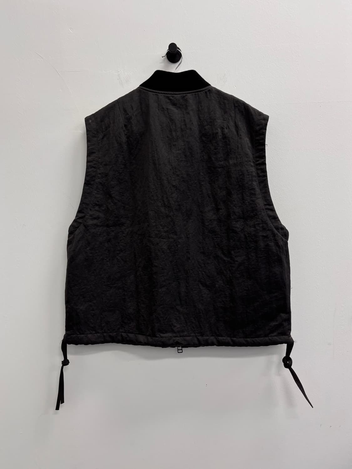 홀리선(Horlisun) 인세인 가라지 패디드 베스트 블랙 상품이미지5