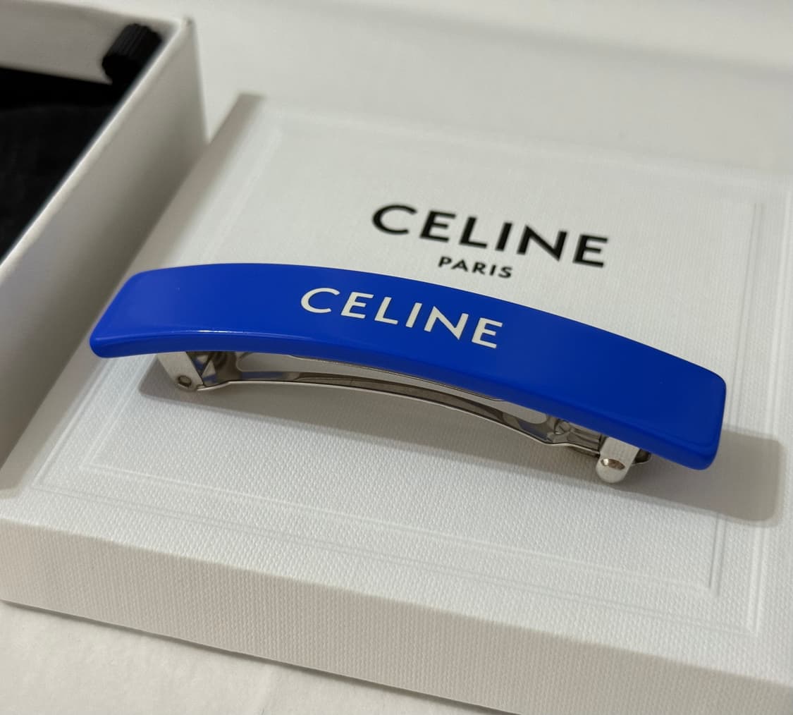 셀린느 모노크롬 헤어 클립 CELINE HAIR CLIP 상품이미지1