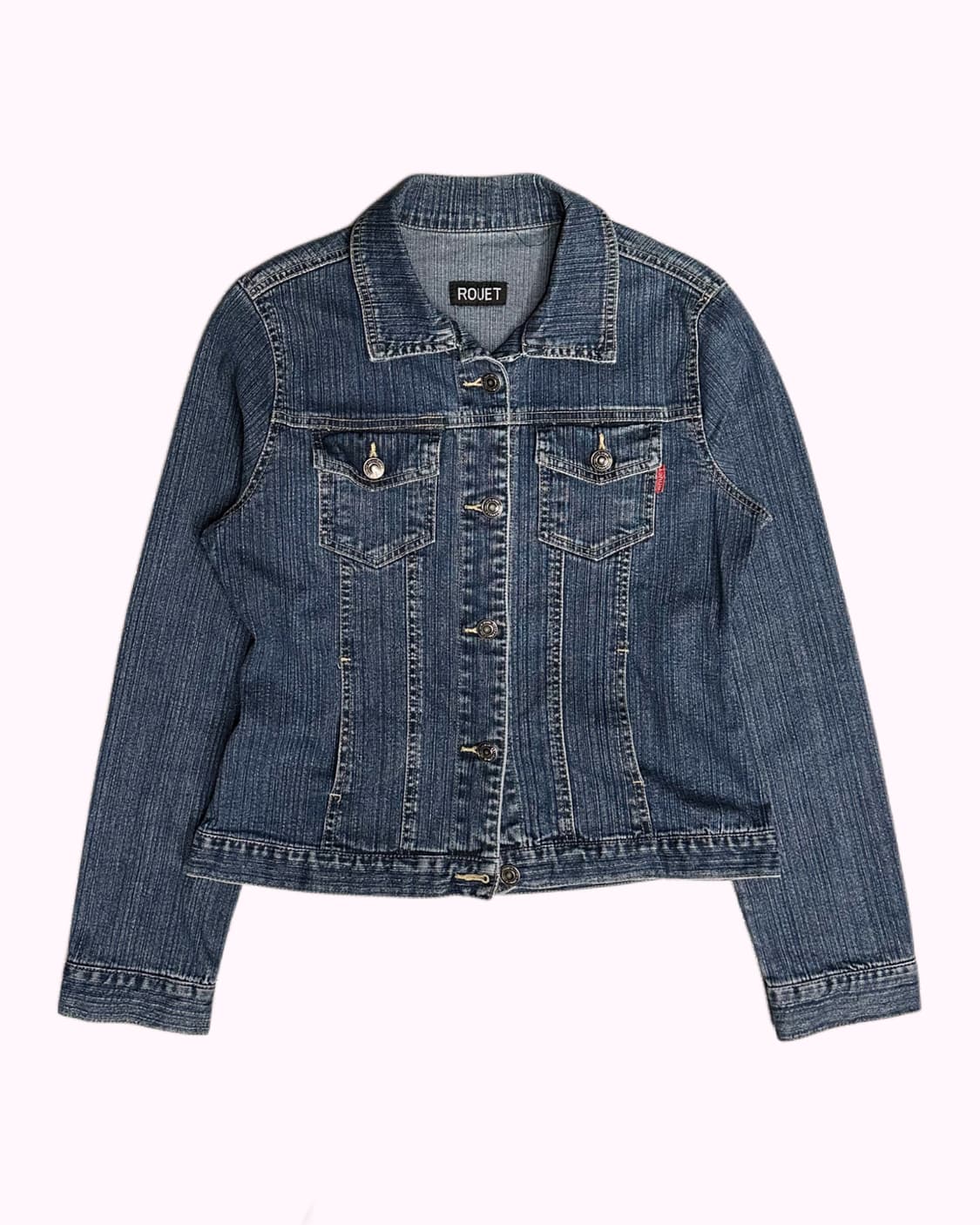 vintage denim crop jacket 상품이미지2