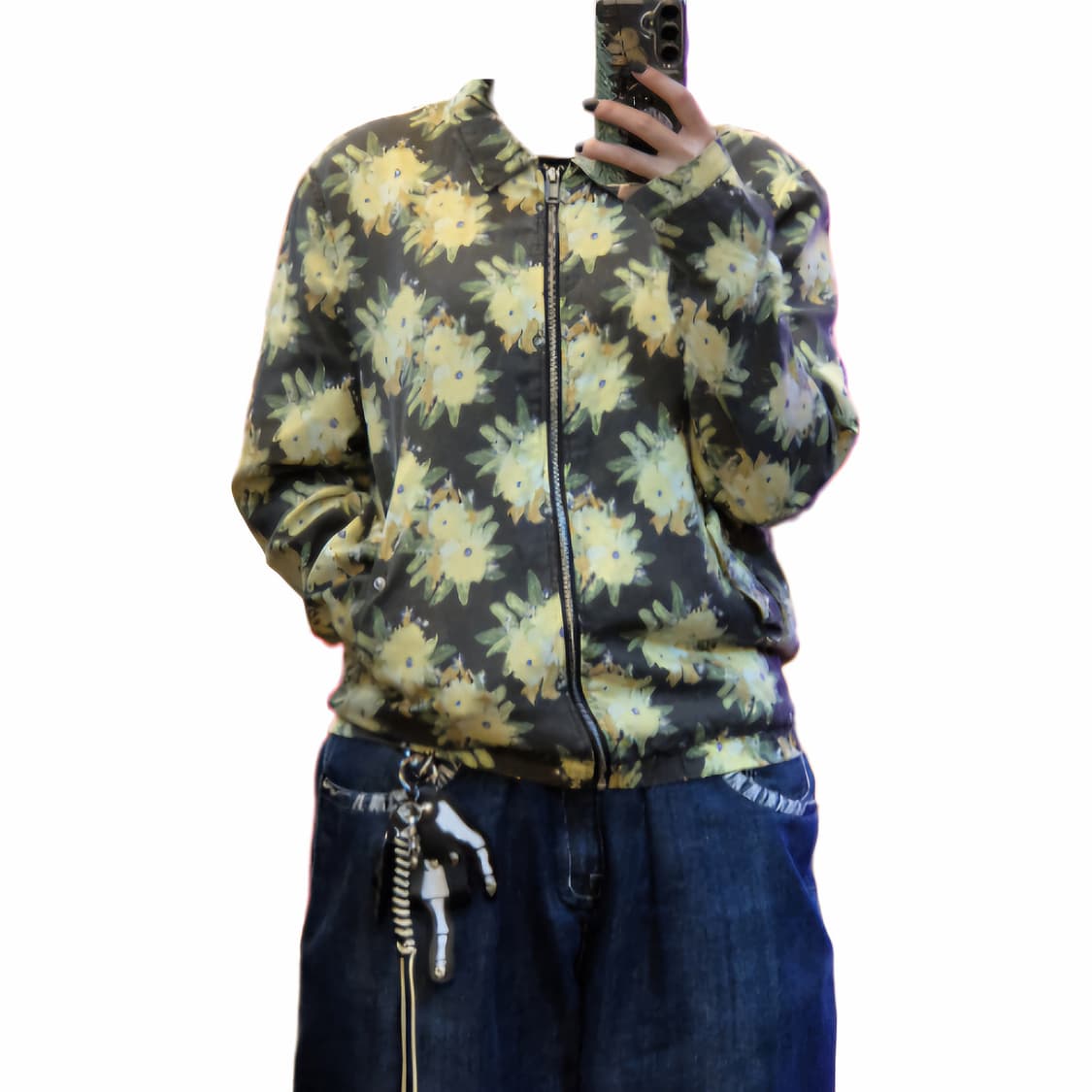 H&M 꽃무늬 자켓 M 상품이미지5