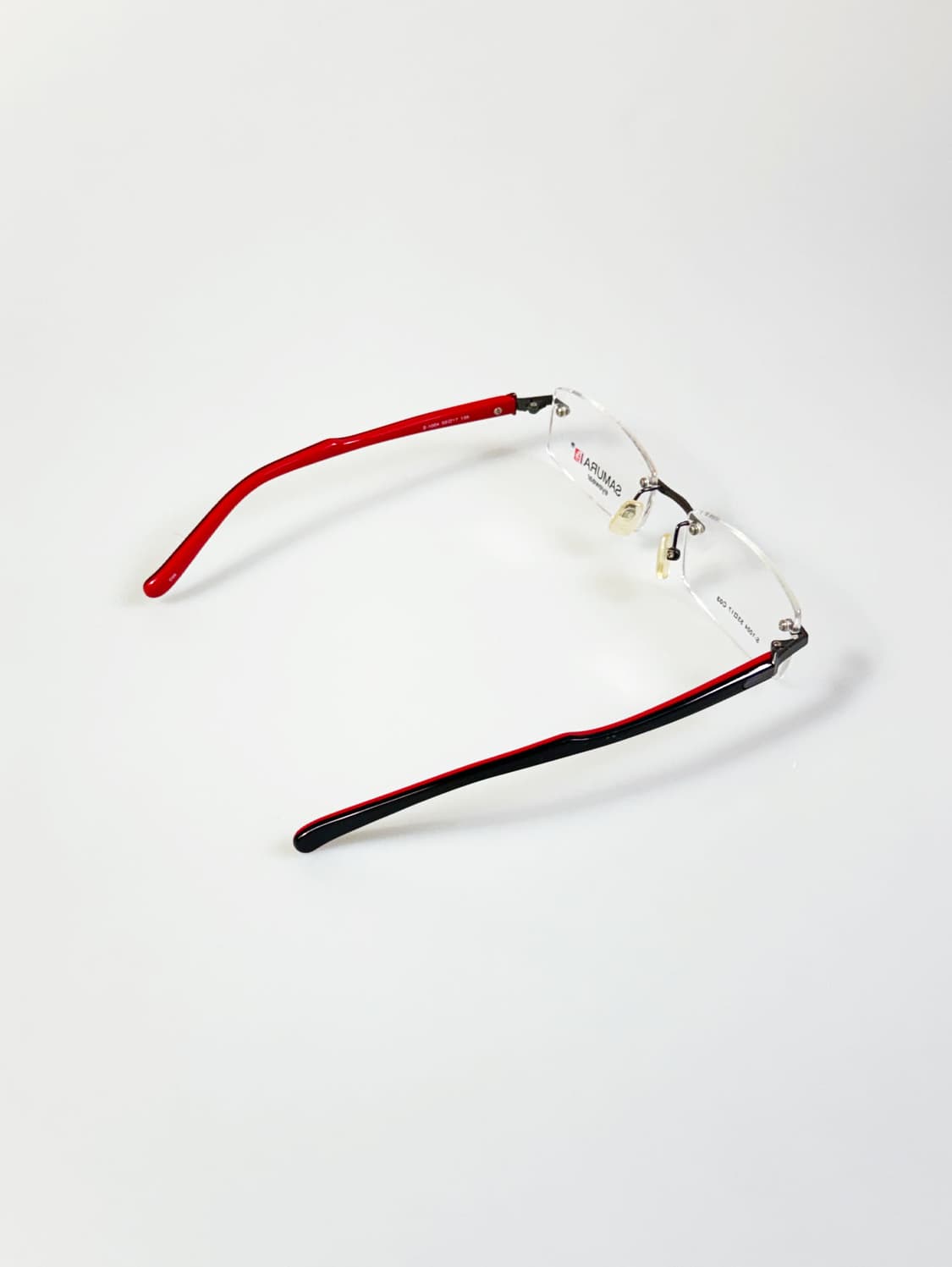 SAMURAI EYEWEAR 무테 스퀘어 티타늄 메탈 빈티지 안경 상품이미지4