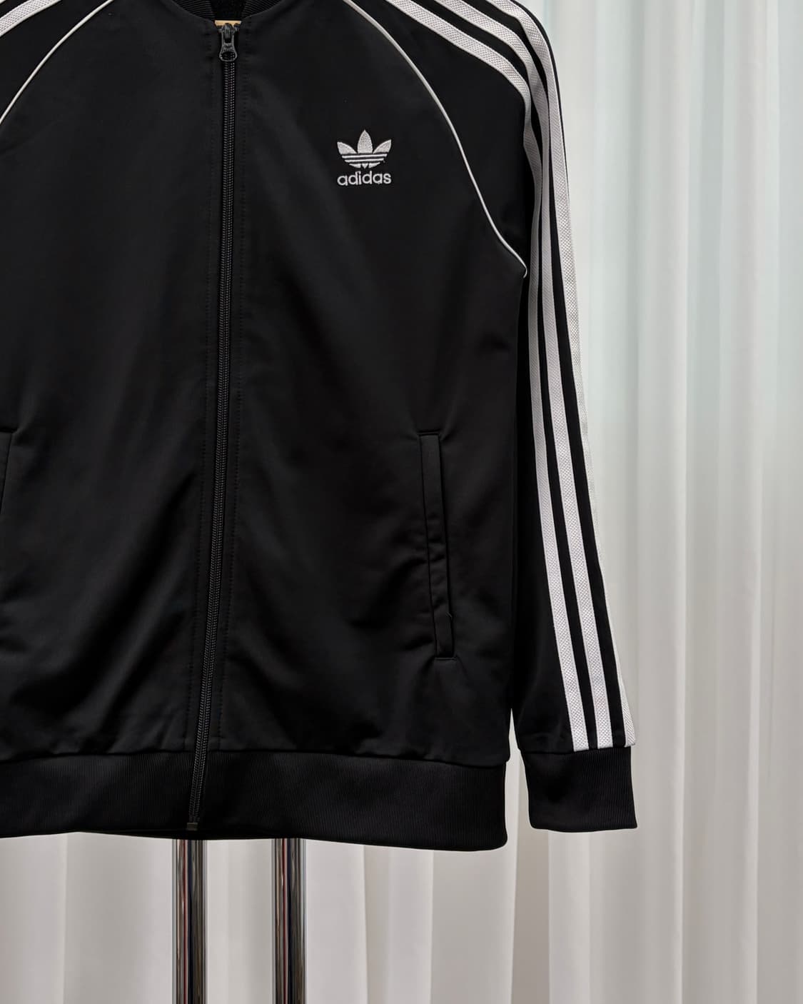 [S]아디다스 트레포일 SST 블랙 트랙탑 져지 상품이미지6