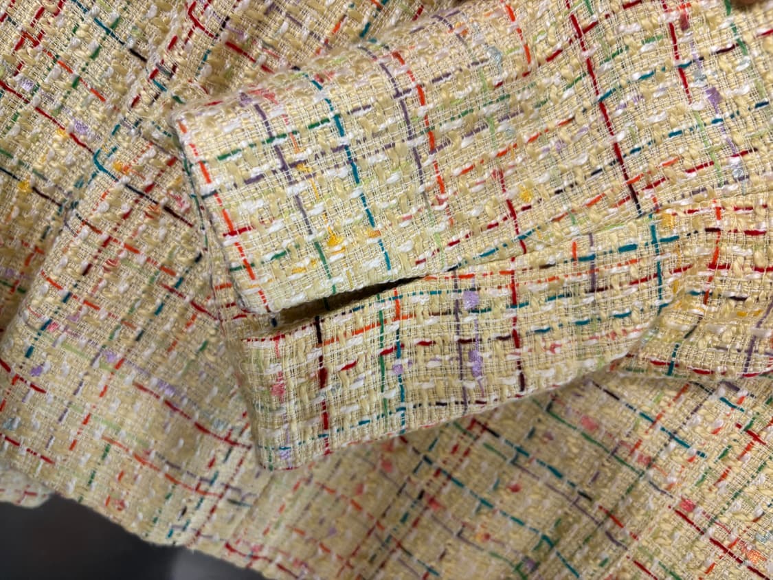 일본빈티지 노카라 트위드자켓 상품이미지5