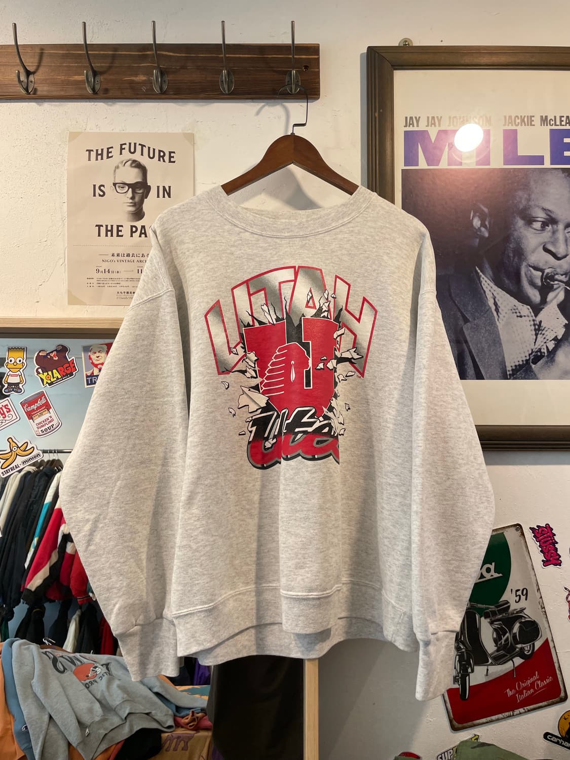 90s 리 유타대학 스웻셔츠 맨투맨 XL 상품이미지1