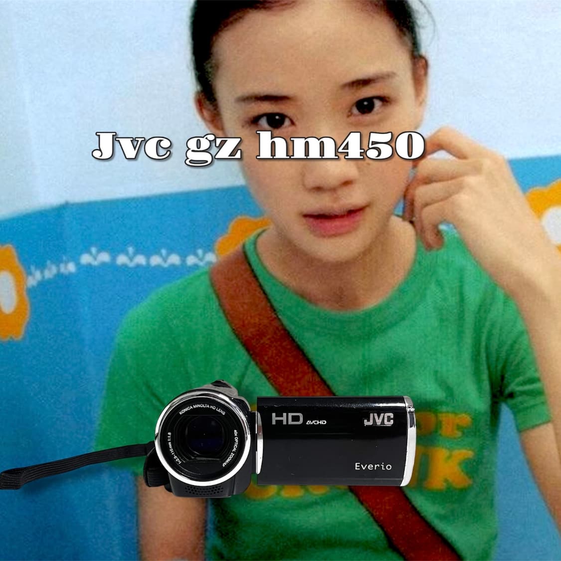 득템가/ jvc gz hm450 빈티지 캠코더 블랙 상품이미지1