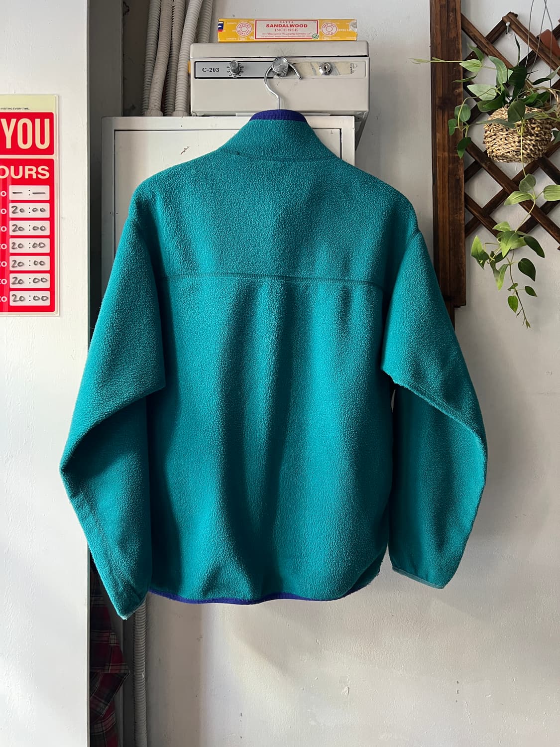 [S]파타고니아 Made in USA 블루그린 플리스 자켓 상품이미지9