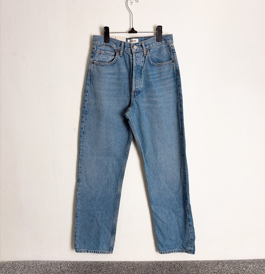 (정품/새상품) AGOLDE 에이골디 여성 90S 미드라이즈 루즈핏 데님 상품이미지1