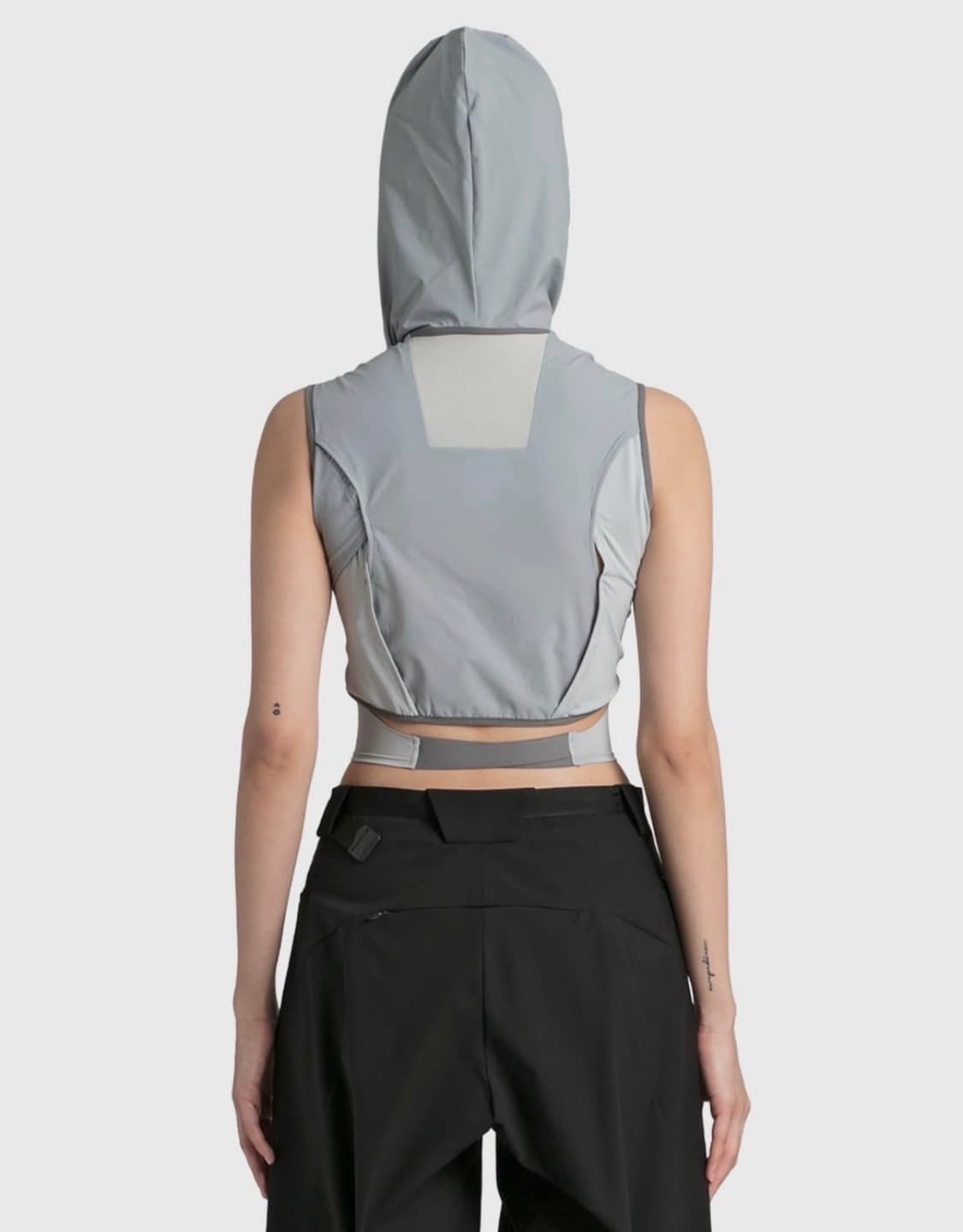 혜인서 후디드 슬리브리스 그레이 상품이미지2