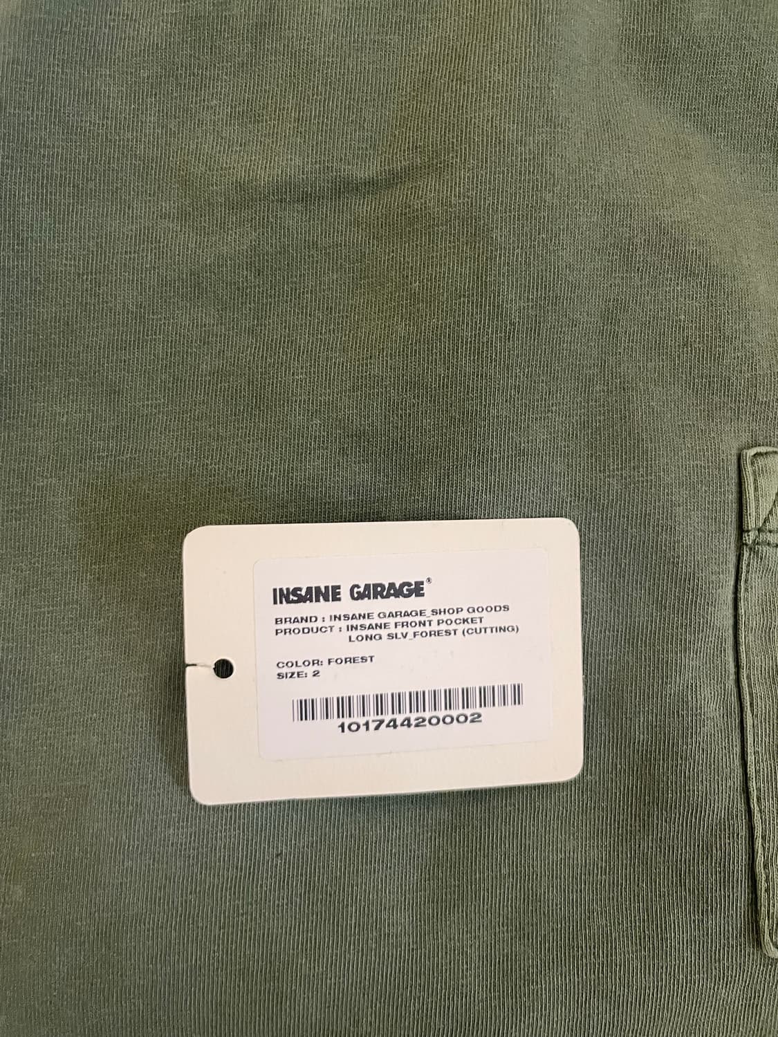 인세인 개러지 롱슬리브 상품이미지2