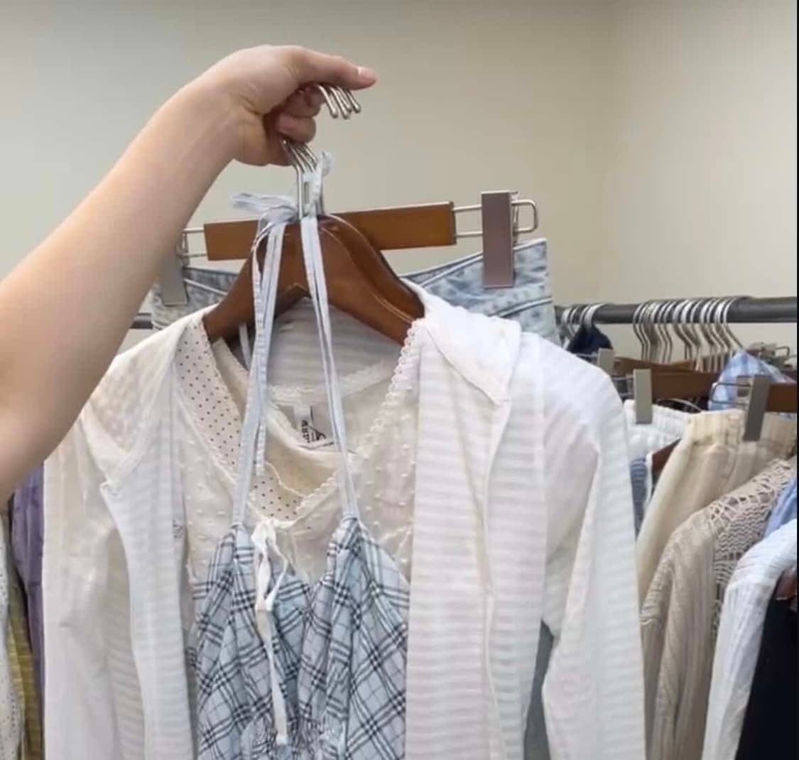 버버리체크탑셑 상품이미지1