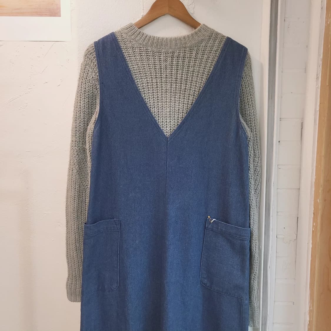 Cheap Monday 알파카 연그레이 니트 상품이미지3