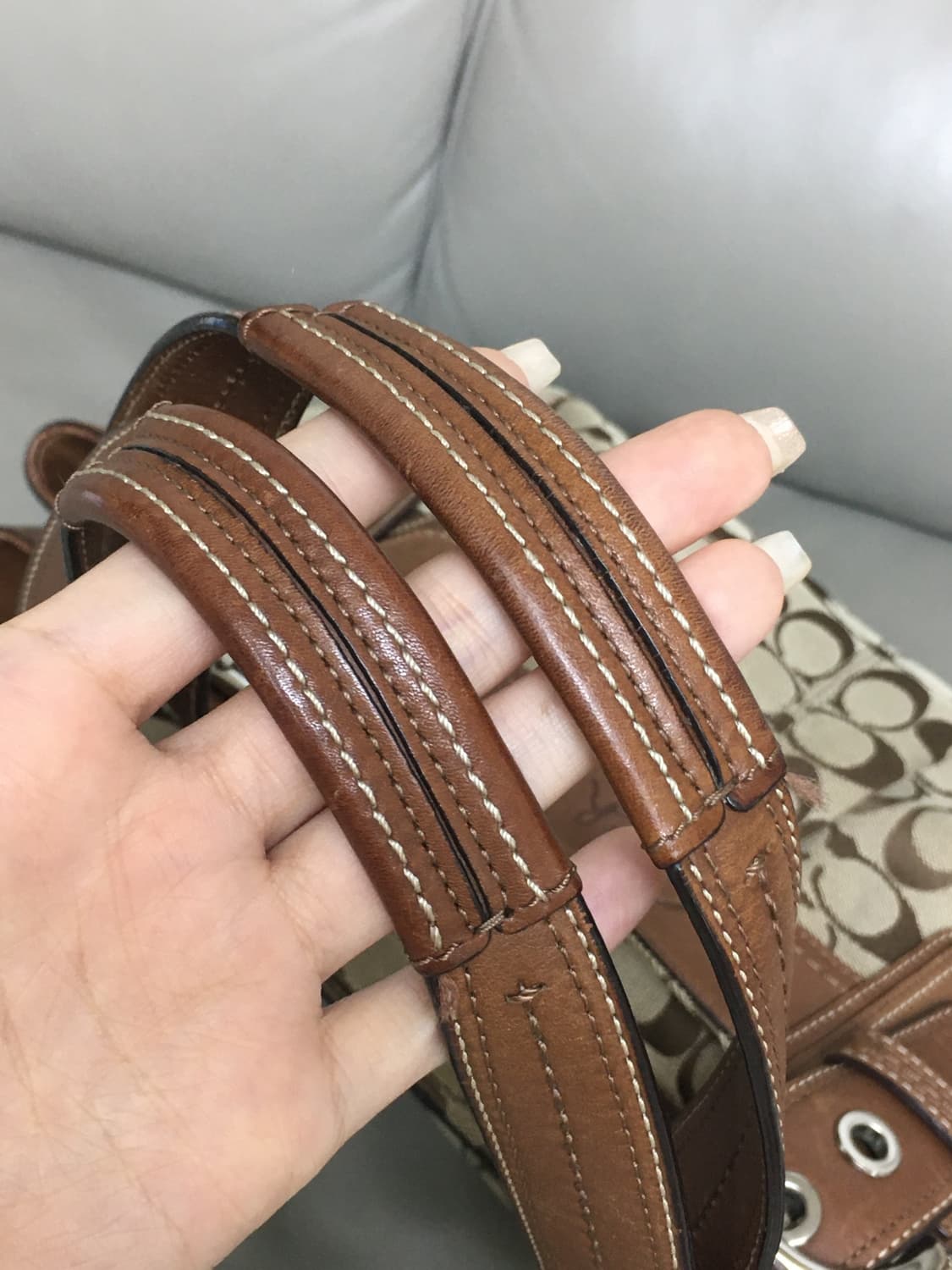 코치 빈티지 소호 숄더백 y2k 상품이미지6