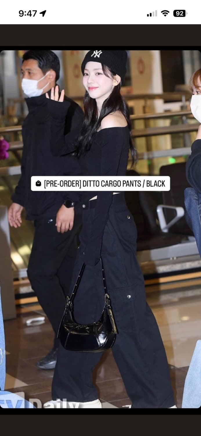 ason 애즈온 디토 카고팬츠 (카리나 착용) 새상품 상품이미지2