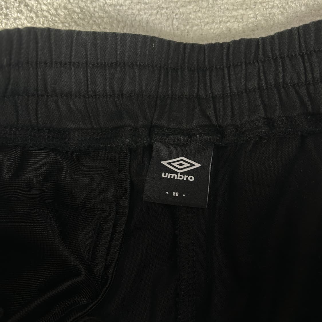 엄브로 블랙 카고 트레이닝 바지 L 상품이미지3