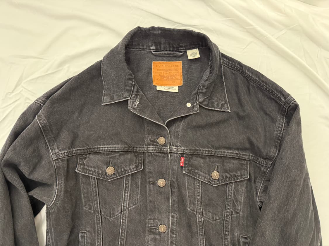 뉴진스 하니 리바이스 흑청 자켓 상품이미지3