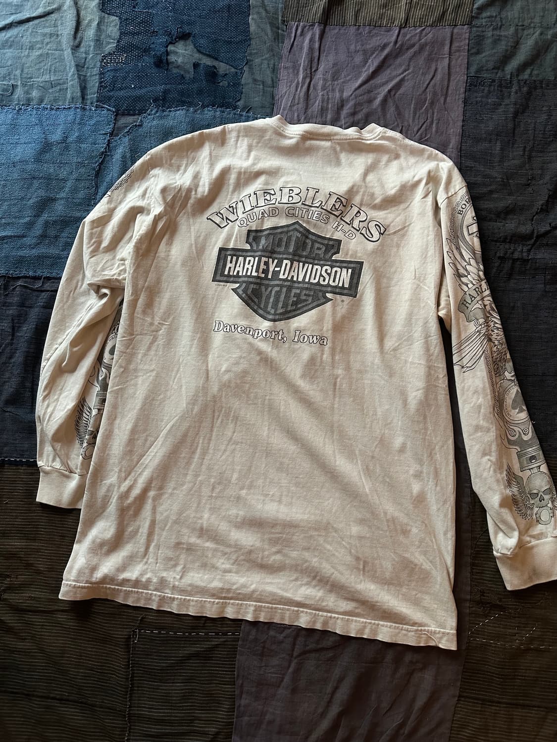 00s Harley Davidson Long Sleeve T Shirt 상품이미지5