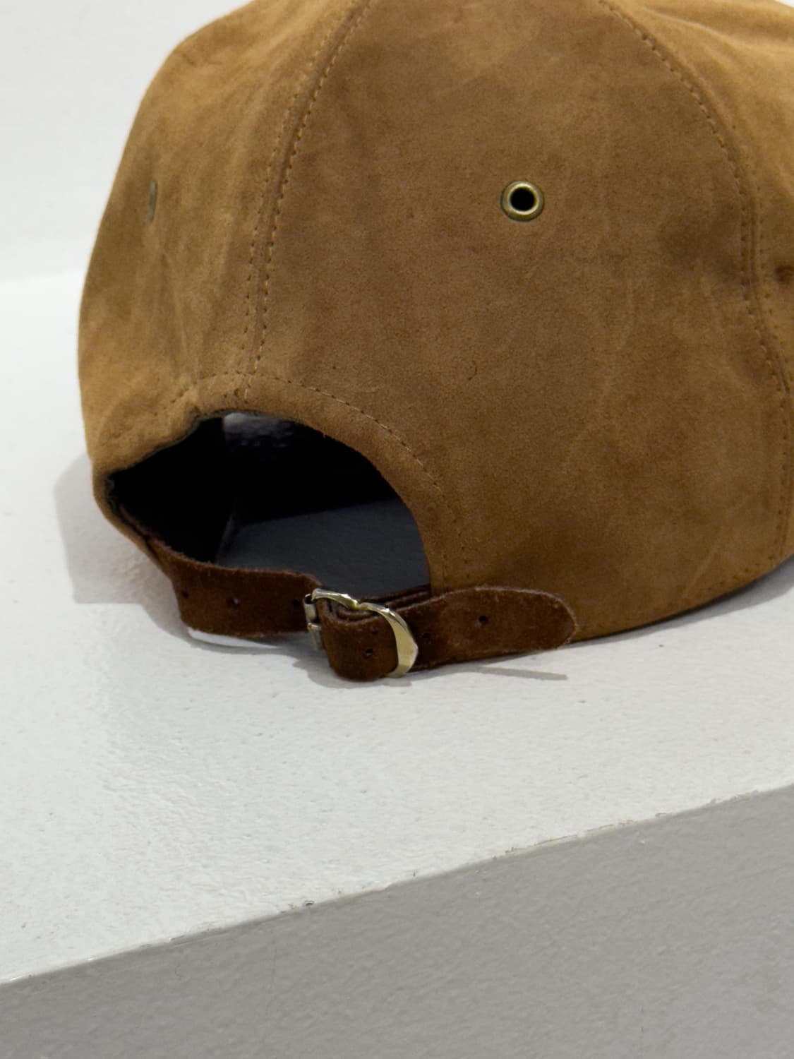 누벅 레더 빈티지 캡 상품이미지3