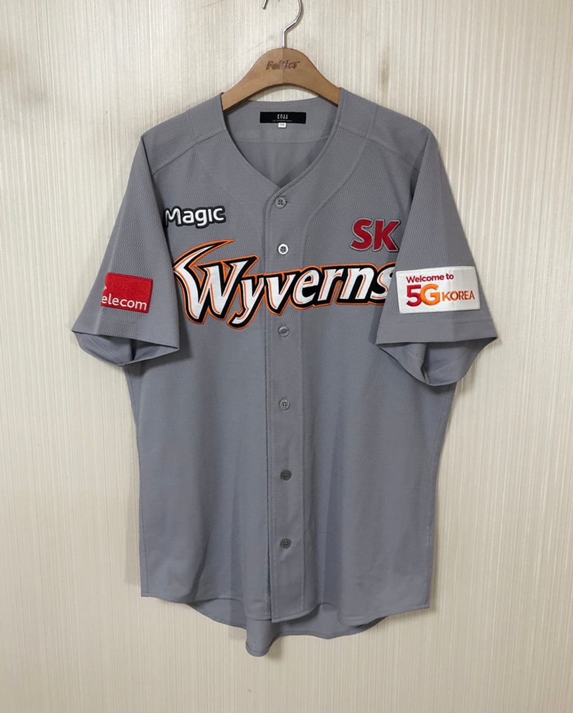KBO SK와이번스 어센틱 홈유니폼/져지 105 #23 켈리 상품이미지1