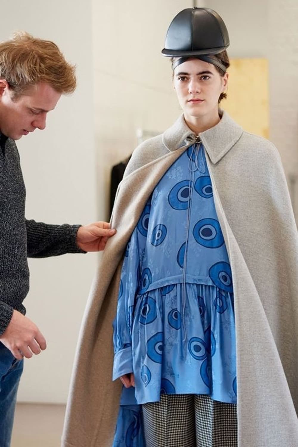 JW Anderson AW19 울 케이프 상품이미지2