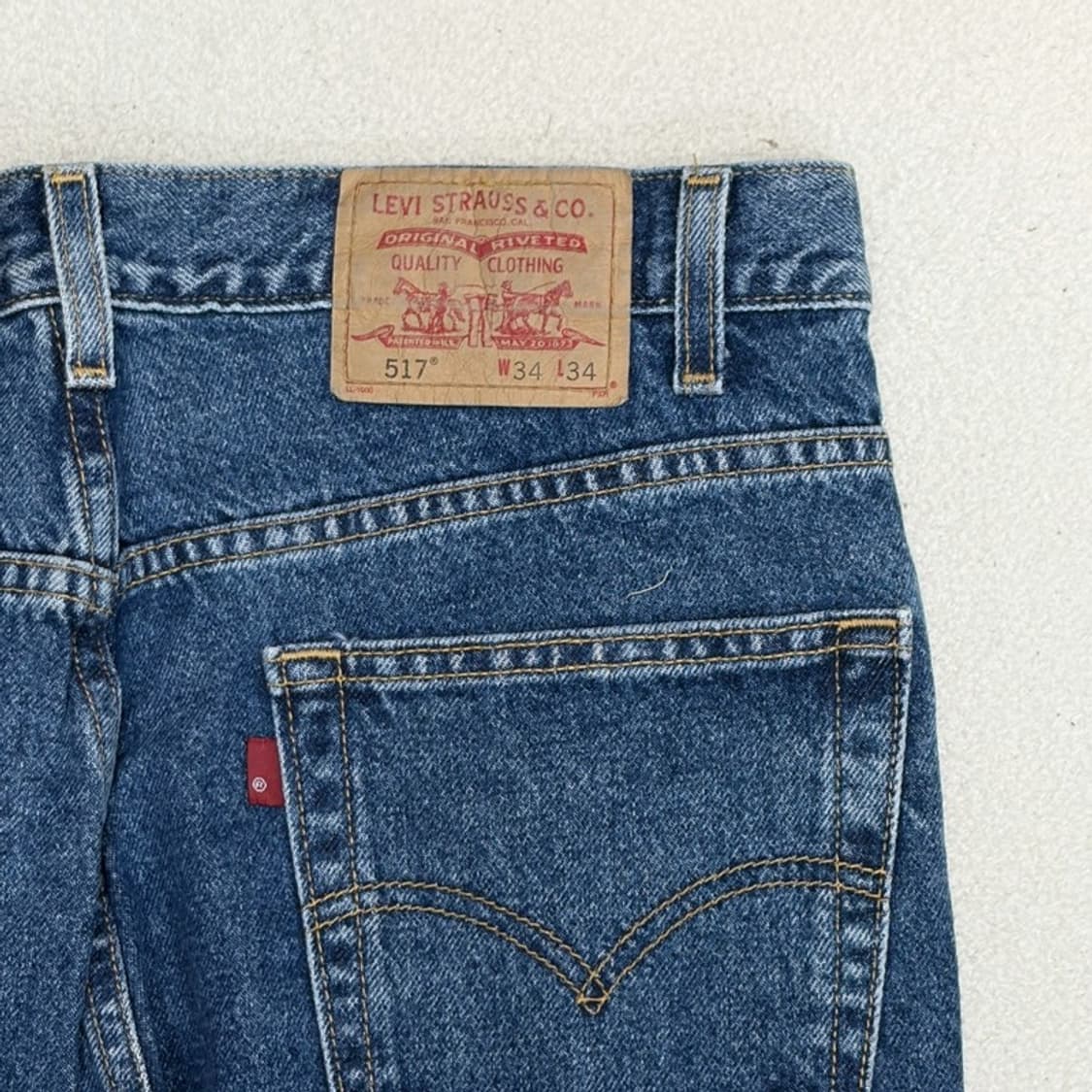 LEVI'S 517 부츠컷 데님진 34X34 상품이미지6