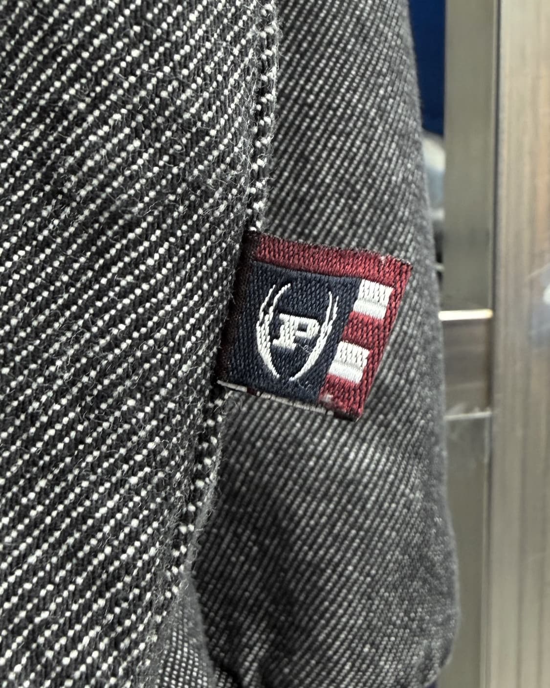 팻팜 PHAT FARM 00s 빅로고 데님 스타디움 봄버 자켓 상품이미지6