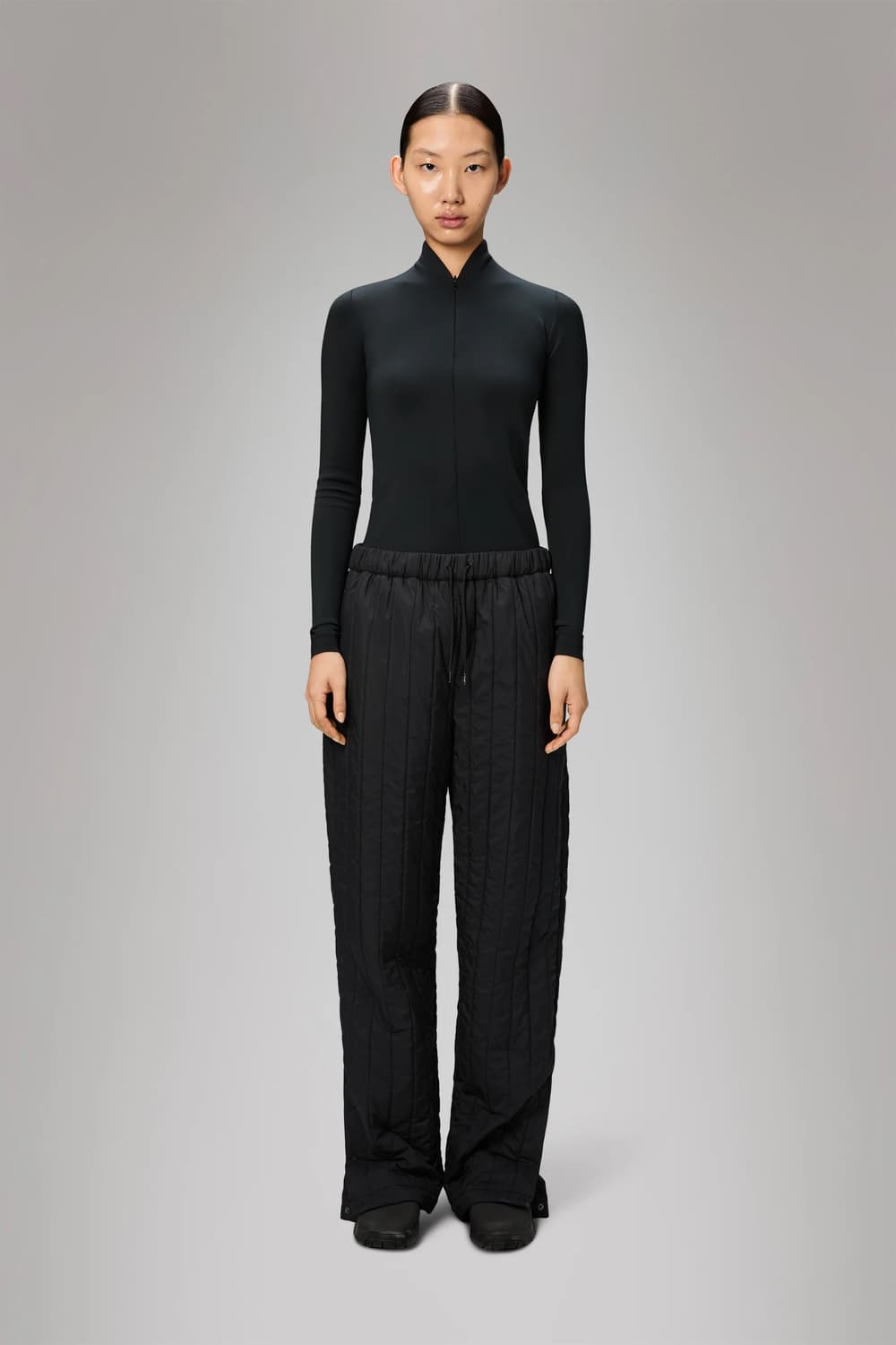 Rains black banja trousers S 상품이미지4